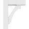 Ekena Millwork Standard Imperial Architectural Grade PVC Bracket With Block Ends, 5"W x 14"D x 18"H BKTP05X14X18IMP05 - alternate 3